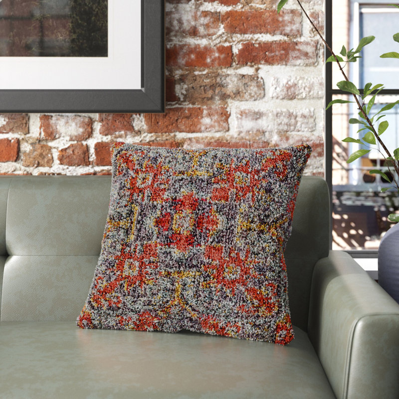 Mel Pillow Cover, 18" H x 18" W