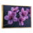 Toile avec cadre flottant or