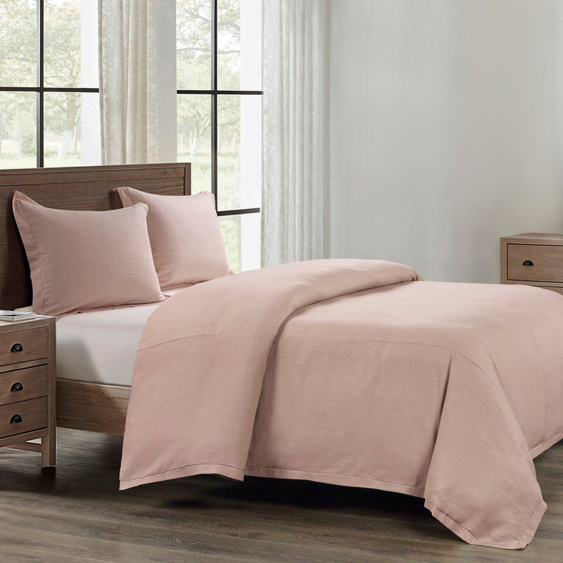 Housse de couette 1 pièce Hera, Housse de couette pour grand lit, Rougir
