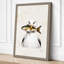 Fish on Pearl Boho - Wrapped Canvas-307836533-307836543