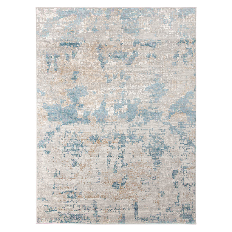 Brazell Abstract Indoor Rug, Rectangle 2' x 3'