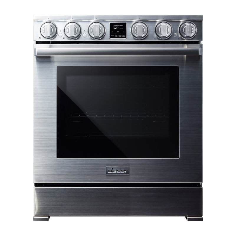 30" Pro-Range 4 Burners, Transitional, Silver, NG/LP, Induction