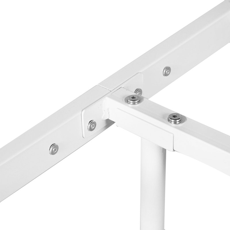 Djuna Metal Bed, Single (3'), White