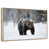 Floating Frame Natural Wood