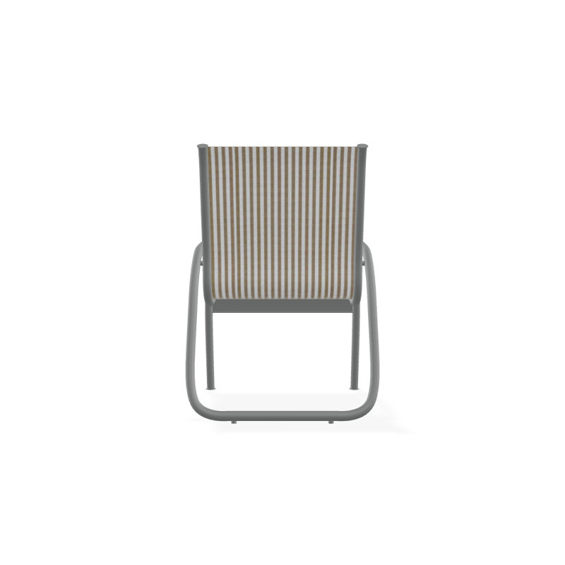 Fauteuil de patio Gardenella, Graphite texturé, Brun clair