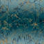 Floral Metallic Wallpaper Roll-1056889353