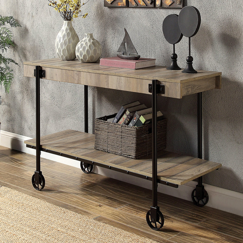 Mobilier de salon de style industriel 2 pièces