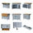 52-Inch Mobile Kitchen Island with Drop Leaf, Adjustable Shelf, and Ample Storage for Modern Kitchens.-718361998