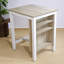 Ensemble de salle à manger rétro et moderne 3 pièces avec rangement intégré. Construction en bois massif, finition rustique, assises rembourrées, chêne blanc américain. Économiser de la place. Largeur : 66,4 cm (26,15 po). Poids : 37,4 kg (82,49 lb).-1829796593