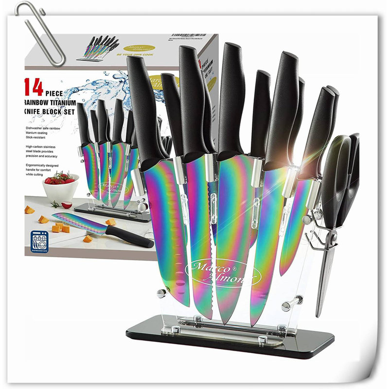 Rephen Knife 14 Piece Knife Block Set