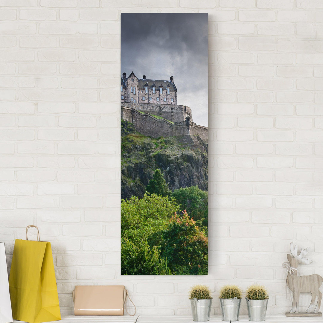 Edinburgh Castle Fotodruck auf Leinwand