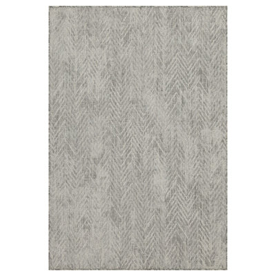 Sunshine GC_HAR2012 Silver 5 Ft. 3 In. X 7 Ft. 3 In. Indoor/Outdoor Area Rug