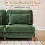 4 Seater Corduroy Sofa & Chaise-631182148