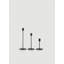 Grand porte-bougie noir Doric-130154316