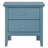 Teal Elegance Nightstand With Drawers-759643579