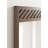 Wooden Rectangle Bathroom Mirror