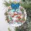 Ornement en bois Let It Snow