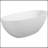 Matte White Freestanding Bathtub With Ergonomic Design For Ultimate Comfort And Modern Aesthetic