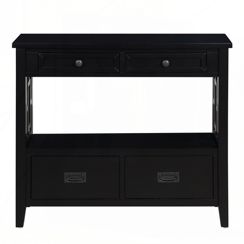 Elysa Accent Chest, Black