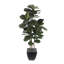Faux Fiddle Leaf Fig Tree in Planter-2016286776