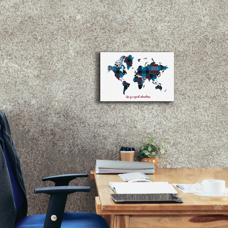 «Great Adventure» par Erin Clark, art mural sur toile, H 12 po x l 18 po x P 0,75 po