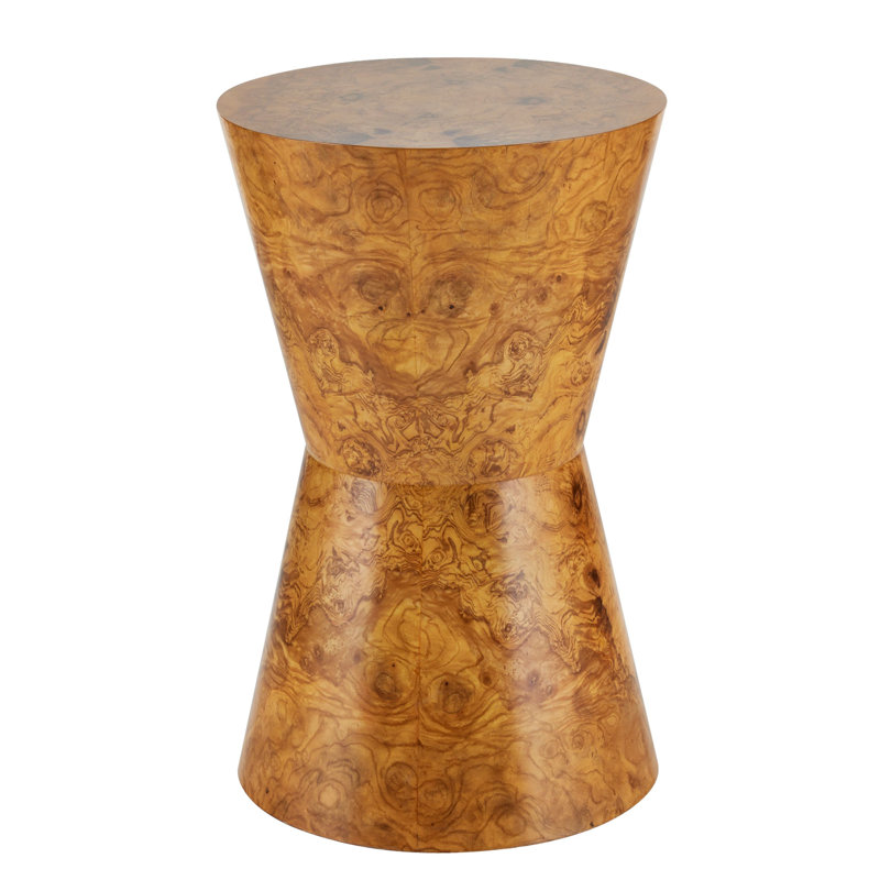 Costello Accent Table, Blonde Burl