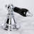 Kingston Brass Duchess Two-Handle 3-Hole Deck Mount Widespread Bathroom Faucet with Pop-Up Drain-46358469