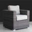 Chaise de patio entièrement assemblée avec coussins moelleux Comfort-Ready - idéale pour la détente en plein air-1829400836-1829400837