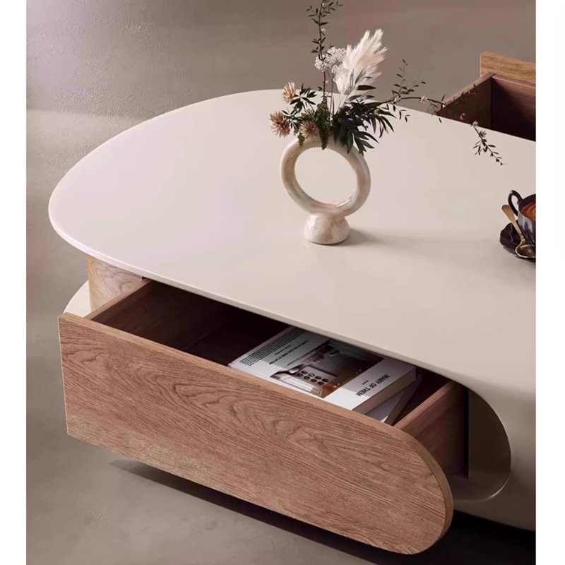 Minimalist Coffee Table with Spacious Top