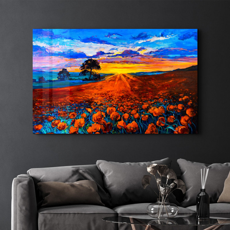 Decorative Tempered Glass Painting