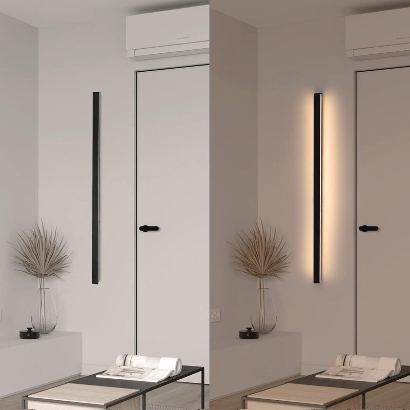 Danazia LED Flush Mounted Sconce, 100cm, 3000K