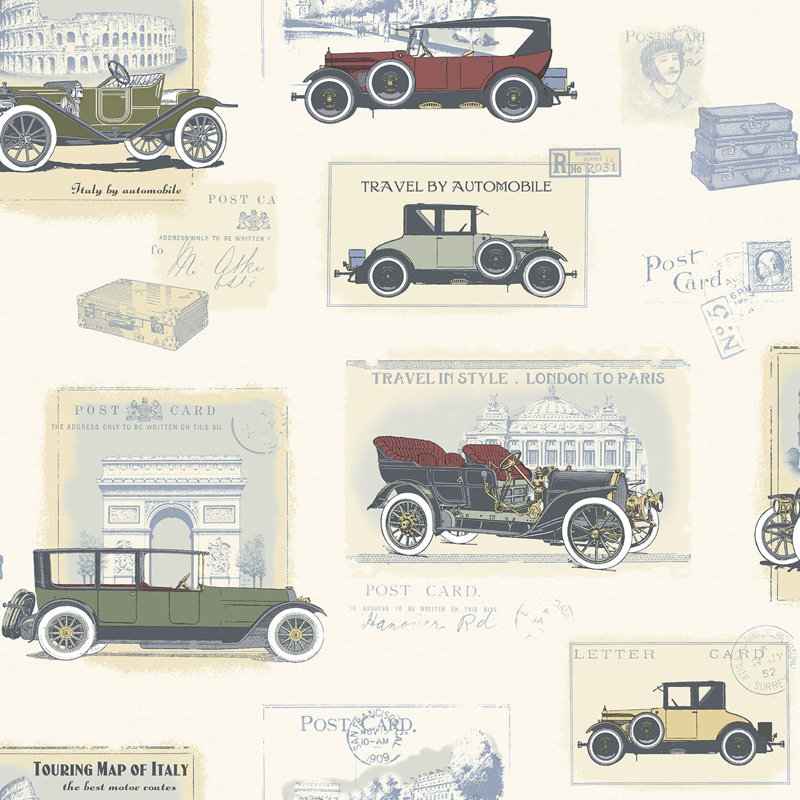 Fedor 0.1m x 53cm Matte Wallpaper Roll, Cream