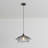 1 Light Black Farmhouse Cage Pendant Light Vintage Modern Light DIY Shade
