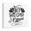 For This Child I Prayed - Wrapped Canvas Print-1626449402