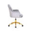 Chaise de bureau en velours Samatha-1448605072