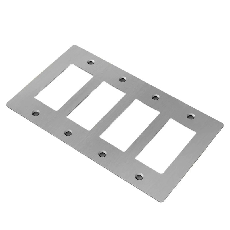 Plaque 4G / sans logo, Acier