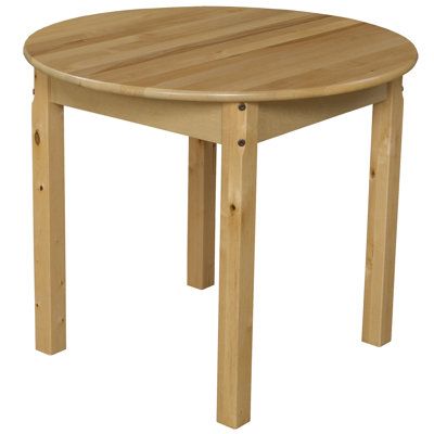Circular Activity Table by Wood Designs