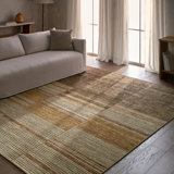 Jaipur Living Julisa BEZ07 Handknot Striped Tan/Brown Area Rug (10'X14')