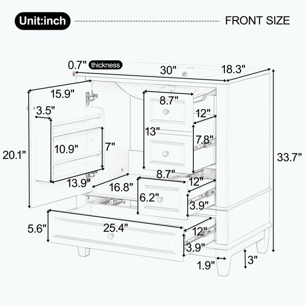Dimensions du produit