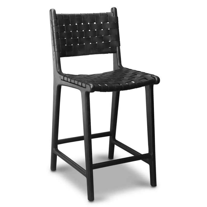 Tabouret Banda, Havane / noir / noir