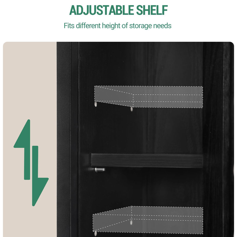 Armoire de salle de bain, Noir