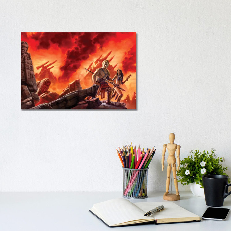 Carson Of Venus by Chris Peuler - Wrapped Canvas Painting, 20.32 cm H x 30.48 cm W