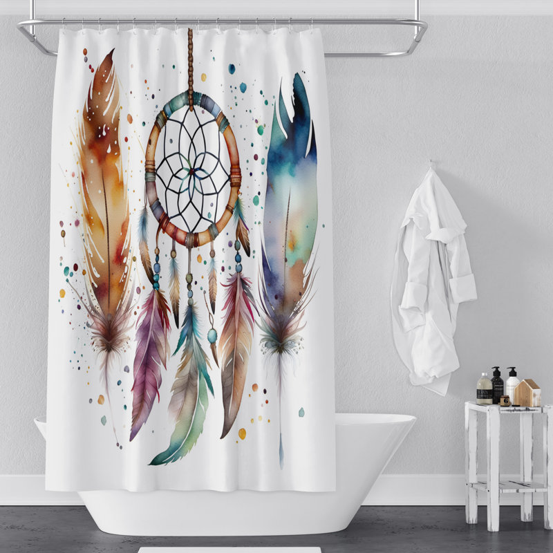 Rideau de douche SH00809, L 70 po x H 93 po