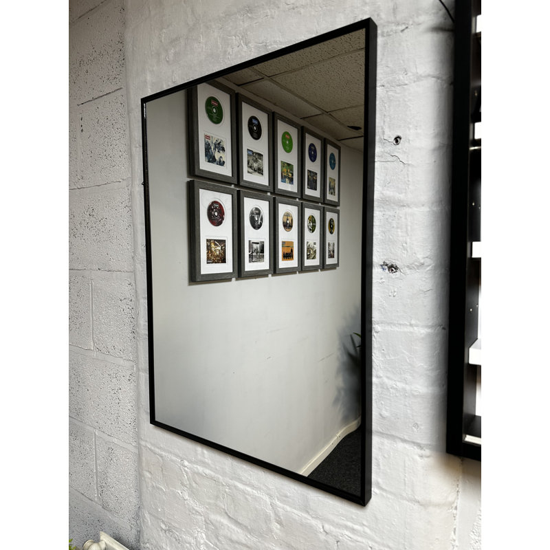 Amos Rectangular Metal Wall Mirror