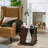 Rubina Glass Top End Table-23438297