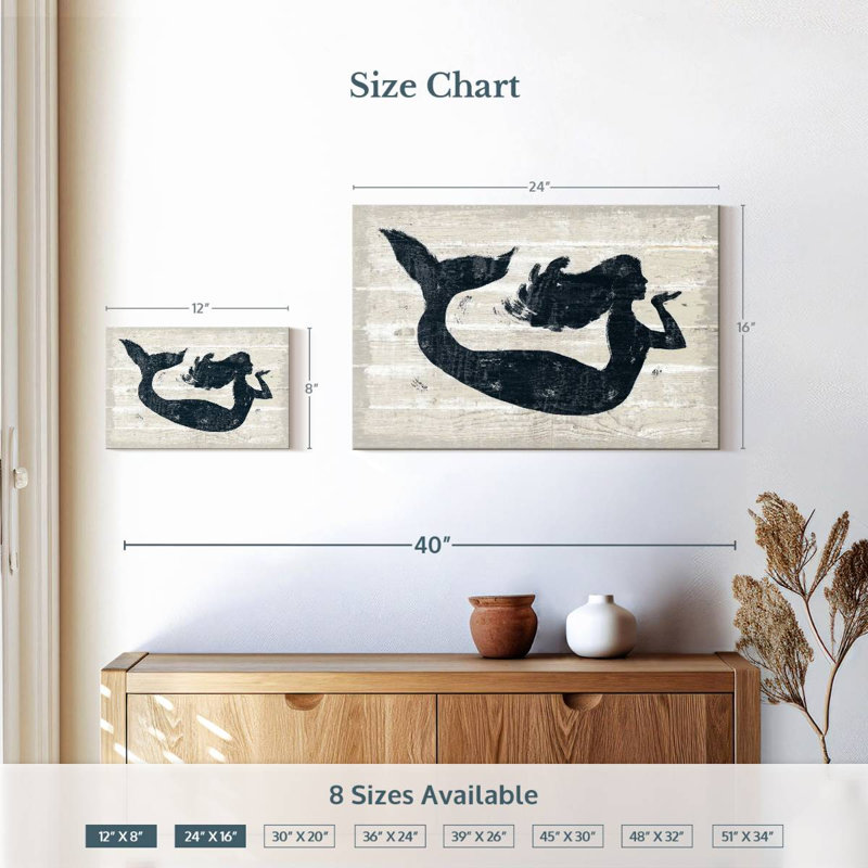 Kelan Driftwood Coast I - bleu, H 16 po x l 24 po