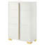 Commode blanche à 5 tiroirs-1383014117