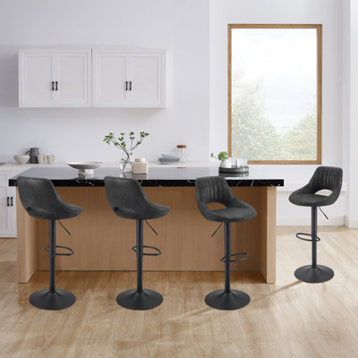 Licon Height Adjustable Swivel Bar Stool