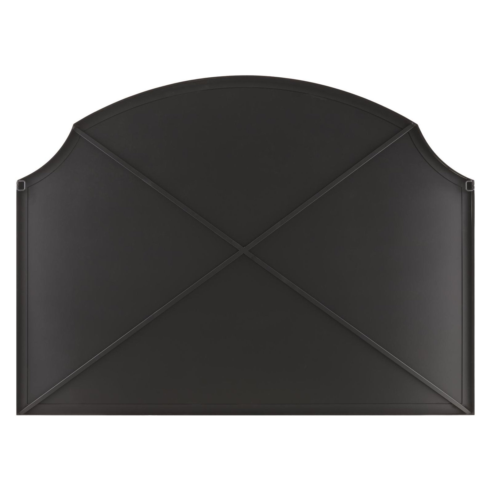 Galey Alix x Livabliss Landon Mirror, Matte Black, 38" x 52"