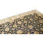 Hand Knotted Wool Area Rug in Black And Gold